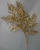 Gold glittered maidenhair spray - Greenery MarketXg792-go