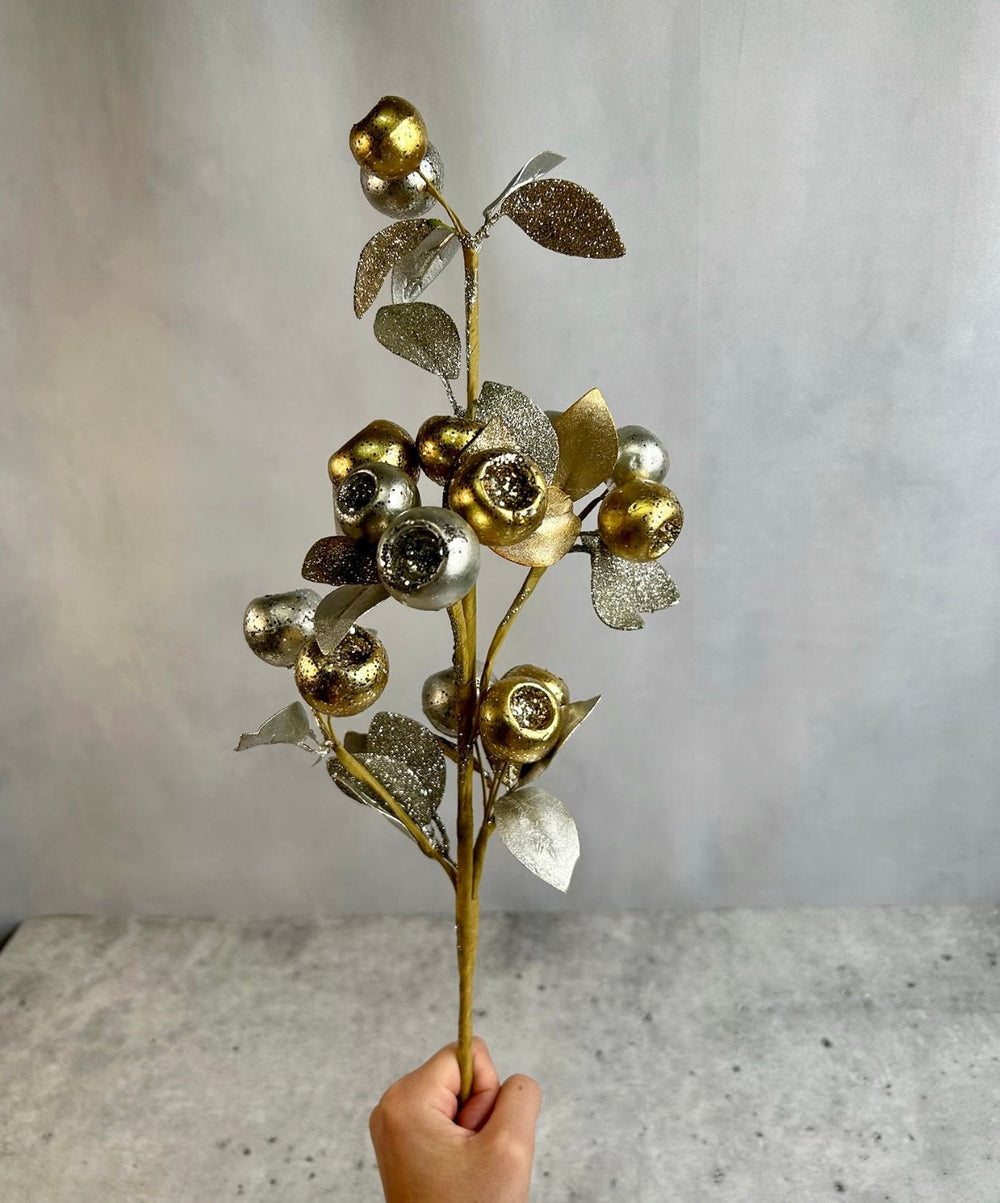 Golden pomegranate spray - champagne - Greenery MarketSeasonal & Holiday Decorations282150