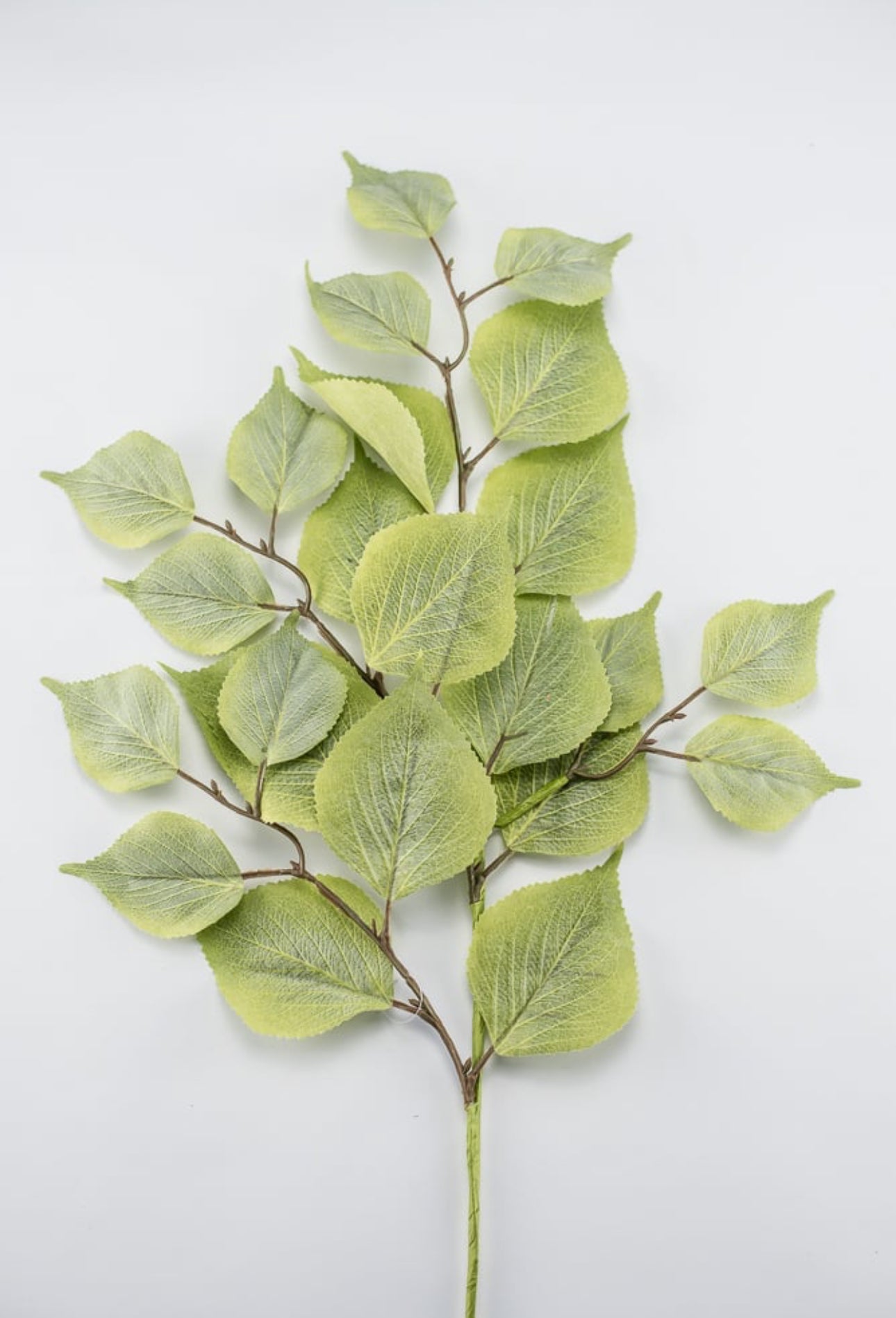 Green, artificial rose leaf spray - Greenery MarketArtificial Flora83493-LT.GN