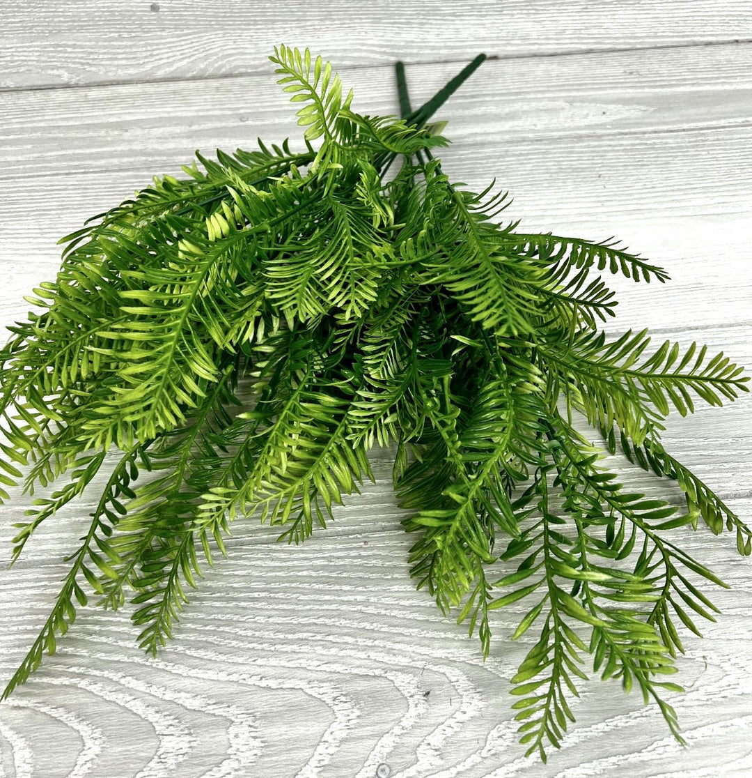 Green fern, greenery x 2 bushes - Greenery Marketgreenery43221