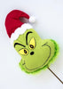 Green fluffy monster head - Greenery MarketPicks85513RWG