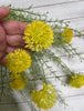 Greenery market yellow allium bush - Greenery MarketArtificial Floragm3111YW