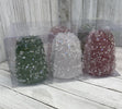 Gum drop ornaments - 6 per box - red white green assorted - Greenery Market Winter and Christmas