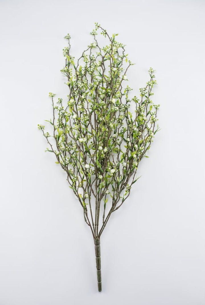 Gyp Bush - cream / green - Greenery MarketArtificial FloraEC4065