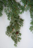 Hanging cedar and cone pine spray - Greenery Market26085