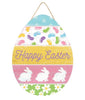 Happy Easter Easter egg sign - Greenery Marketsigns for wreathsAP8710
