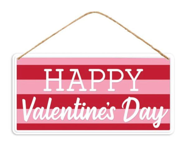 Happy Valentine's Day metal sign - Greenery Market
