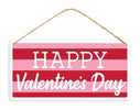 Happy Valentine’s Day metal sign - Greenery Marketsigns for wreathsMD1237