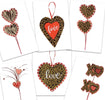 Heart leopard Valentines spray - Greenery MarketPicks62898cheeta