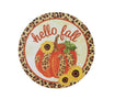Hello Fall, round metal sign - Greenery MarketSeasonal & Holiday DecorationsMD0945