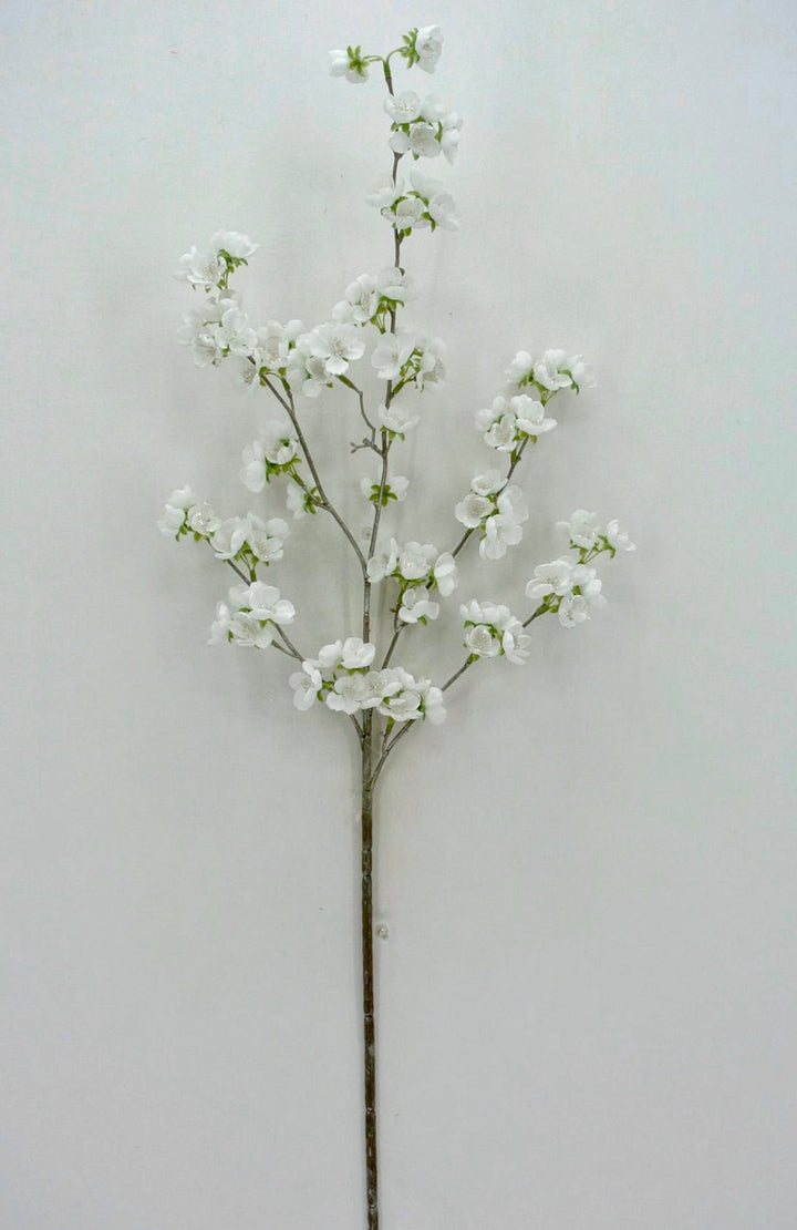 Holiday cherry blossom branch - white - Greenery Market83727-WT