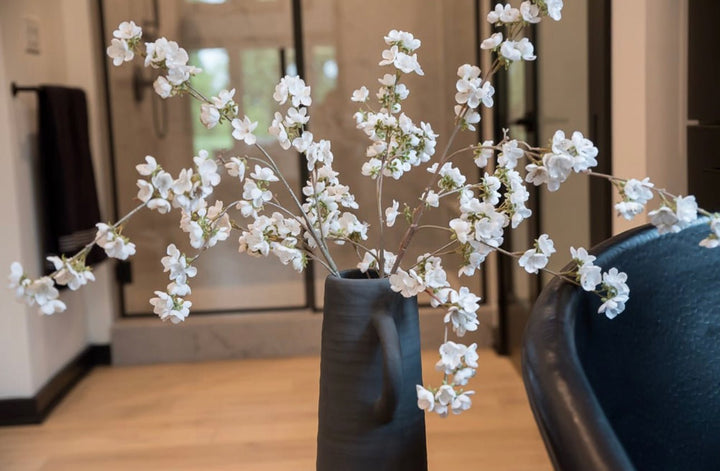 Holiday cherry blossom branch - white - Greenery Market83727-WT