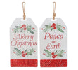 Holiday ornament tag signs - set of 2 - Greenery Market2084186