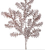 wild fern spray - rose gold sparkle - Greenery Market Christmas