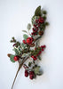 Holly, berries, and red bell spray - Greenery MarketArtificial Flora63560
