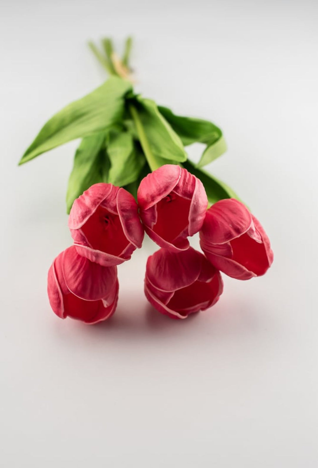 Hot pink, soft touch, life like tulip bundle - Greenery Market2260018HP