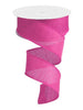 Hot pink solid wired ribbon 1.5” - Greenery MarketWired ribbonRG121111