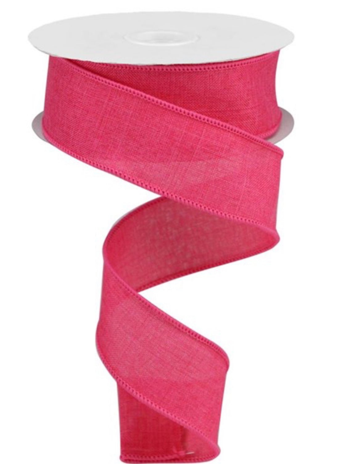 1.5x10yd Royal Burlap Ribbon Hot Pink