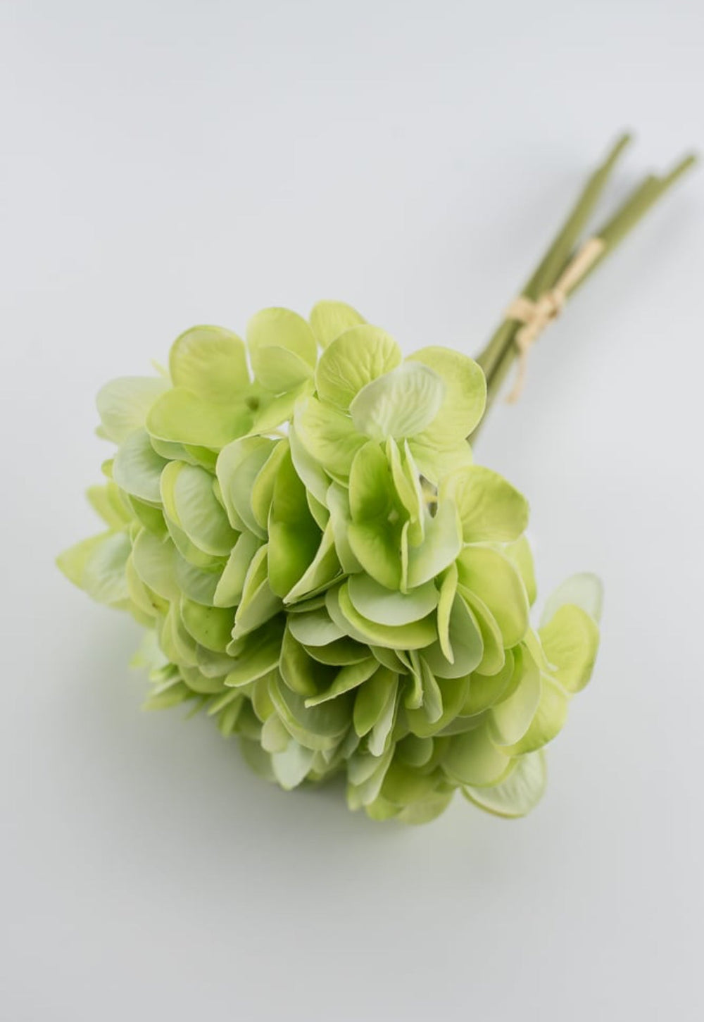 Hydrangeas bundle - natural touch - green - Greenery Marketartificial flowers5608-G