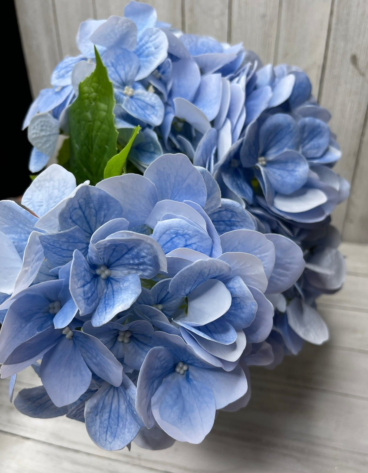 Hydrangeas - natural touch - blue - Greenery Marketartificial flowers4882-B