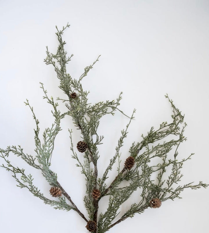 Icy cedar and cone spray - Customer favorite - Greenery Marketgreenery84067ICE