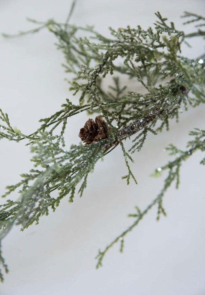 Icy cedar and cone spray - Customer favorite - Greenery Marketgreenery84067ICE