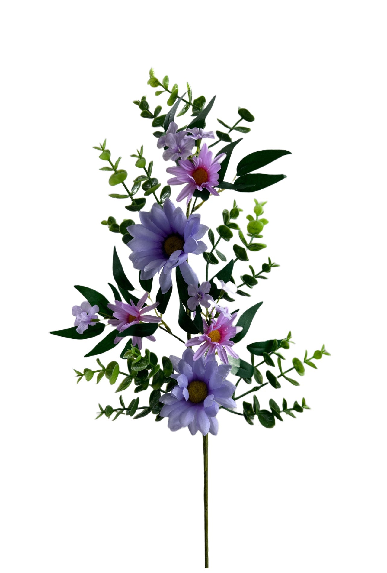 Lavender purple filler and daisy flower spray - Greenery Marketgreenery63540SP28