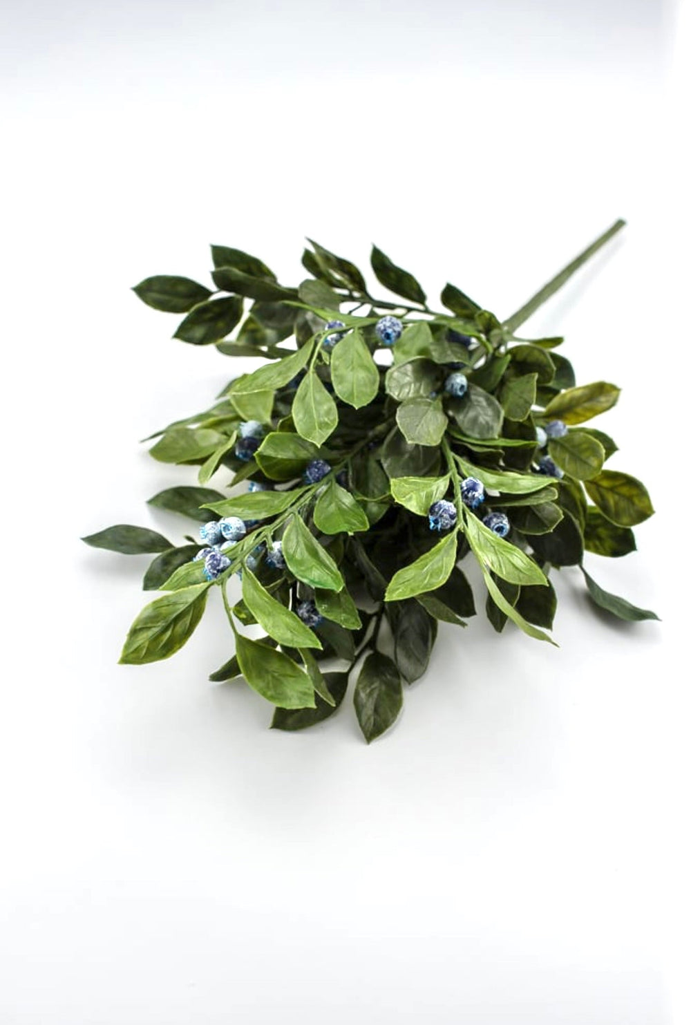 Leaves and blueberries bush - Greenery Marketartificial flowersB1594-BG