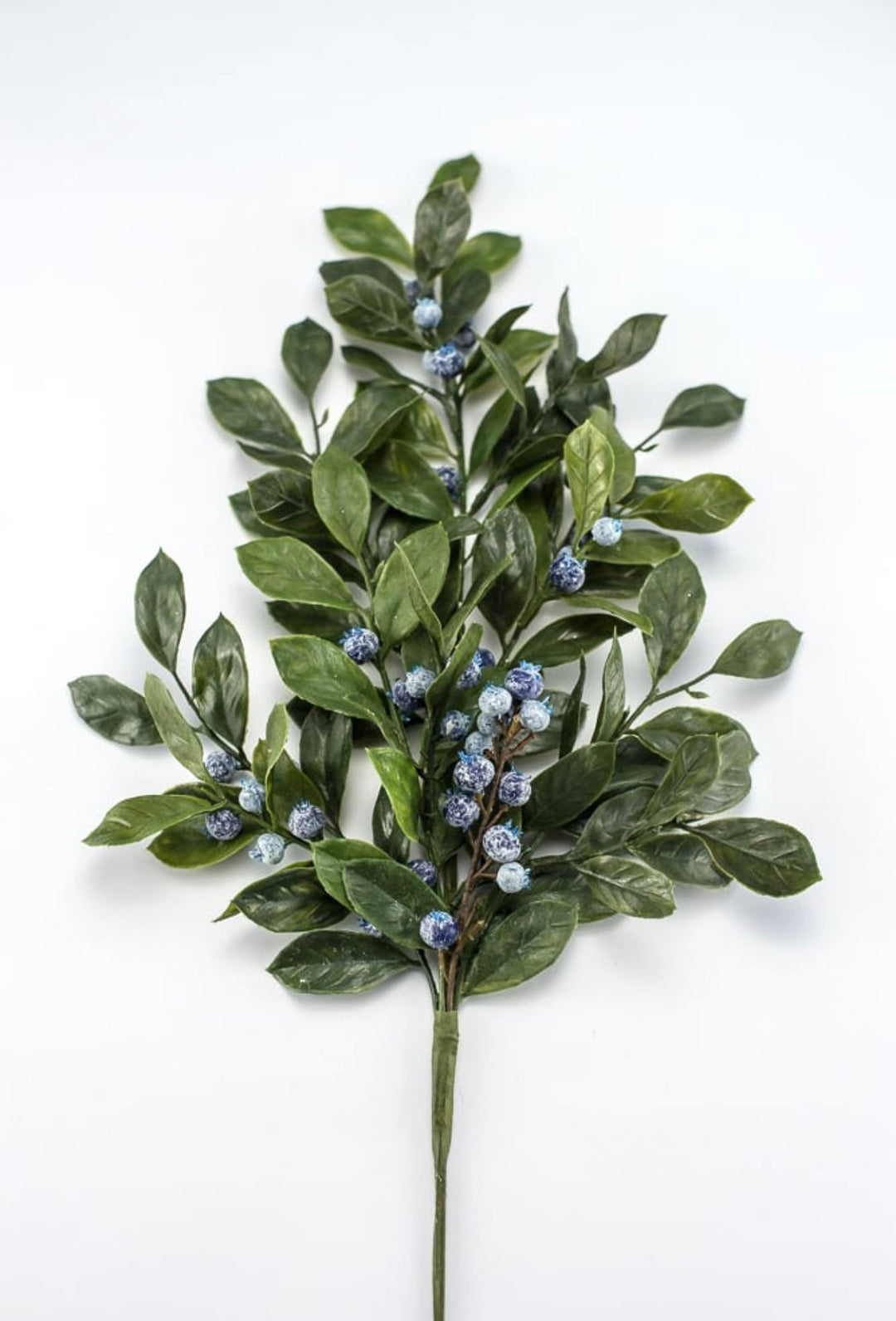 Leaves and blueberries spray - Greenery Marketartificial flowersB1593-BG