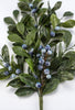 Leaves and blueberries spray - Greenery Marketartificial flowersB1593-BG