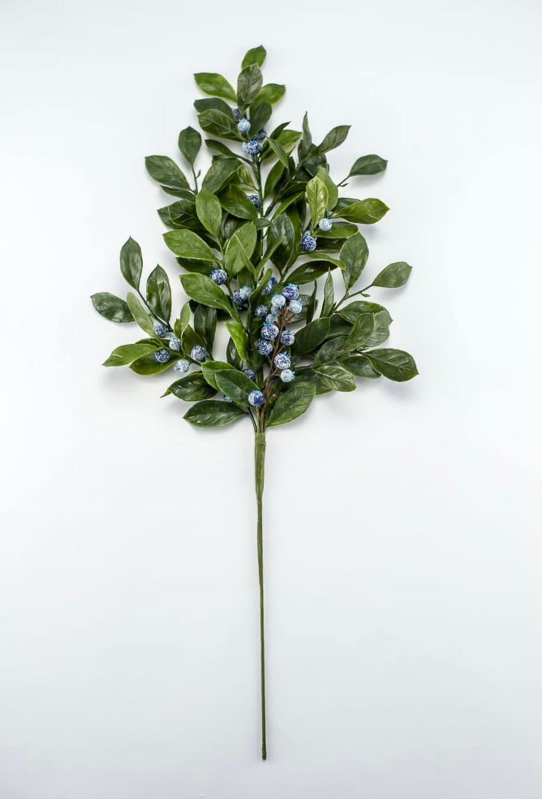 Leaves and blueberries spray - Greenery Marketartificial flowersB1593-BG