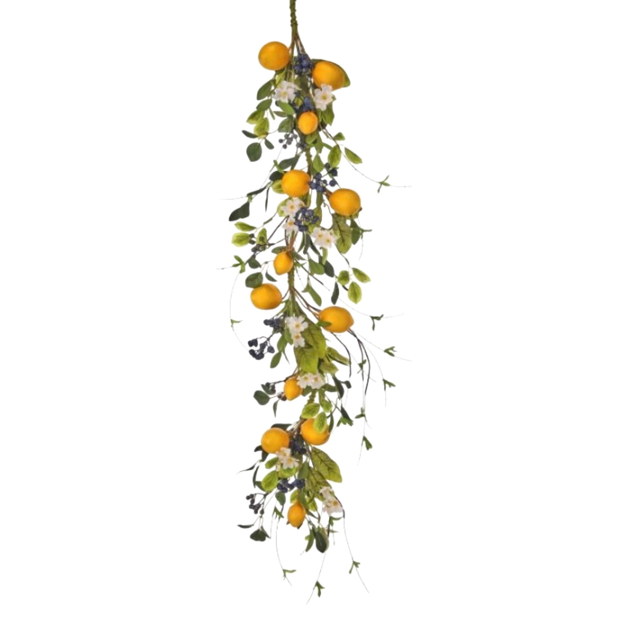Lemon and blueberry garland - Greenery MarketWreaths & GarlandsMTF23489