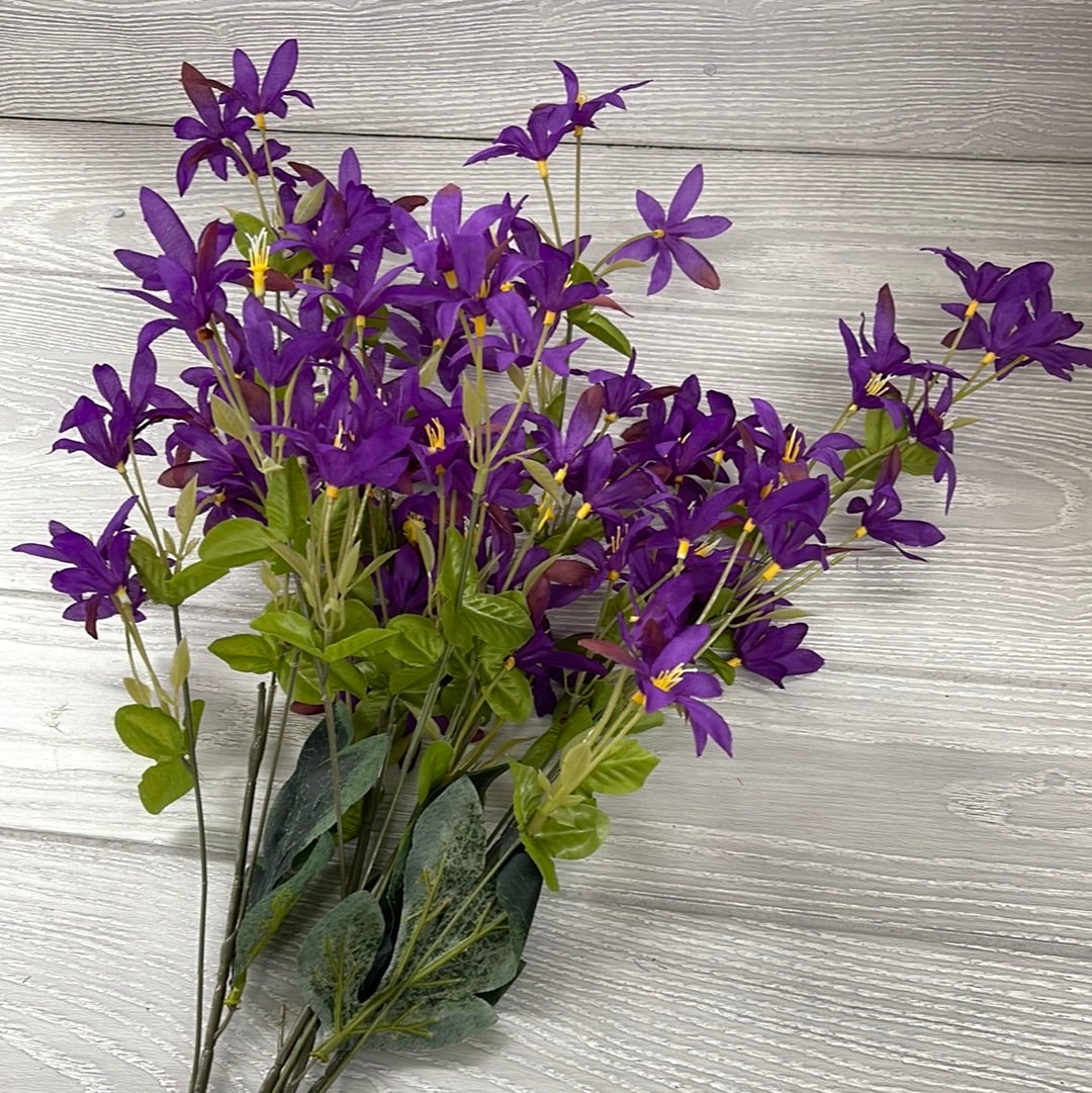 Lily bush, purple filler flowers - Greenery Market Filler flowers