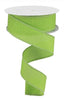 Lime green Solid 1.5” - Greenery MarketWired ribbonrg1278e9