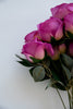Magenta garden rose bush - Greenery Marketartificial flowers27184
