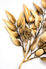 Matte metallic Gold eucalyptus pick - Greenery MarketArtificial Flora2825182GD
