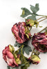 Mauve magenta Pink ranunculus artificial flower spray - Greenery Marketartificial flowersD140-BU