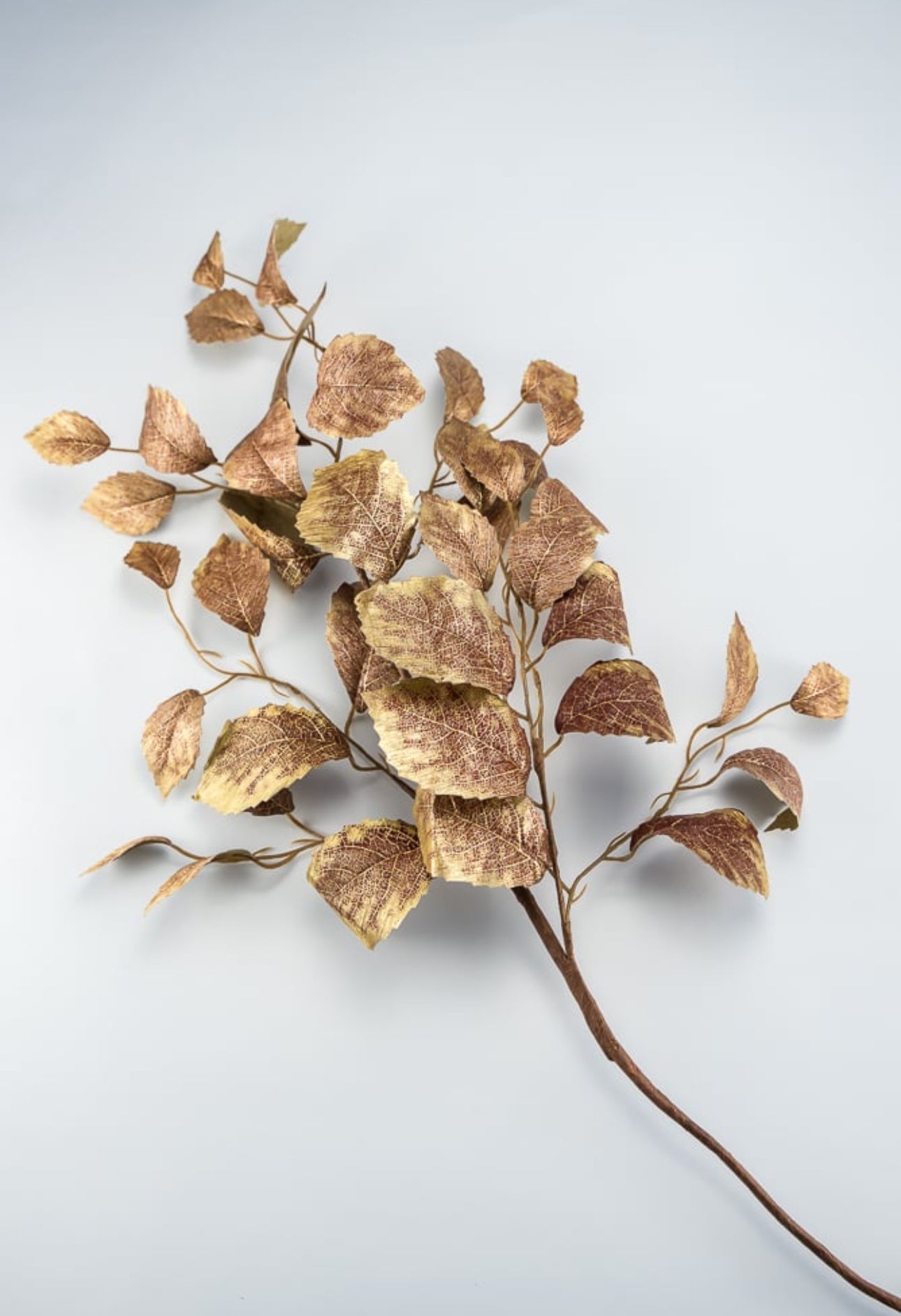 Metallic leaf spray - gold bronze & burgundy - Greenery Marketxg760 bugo