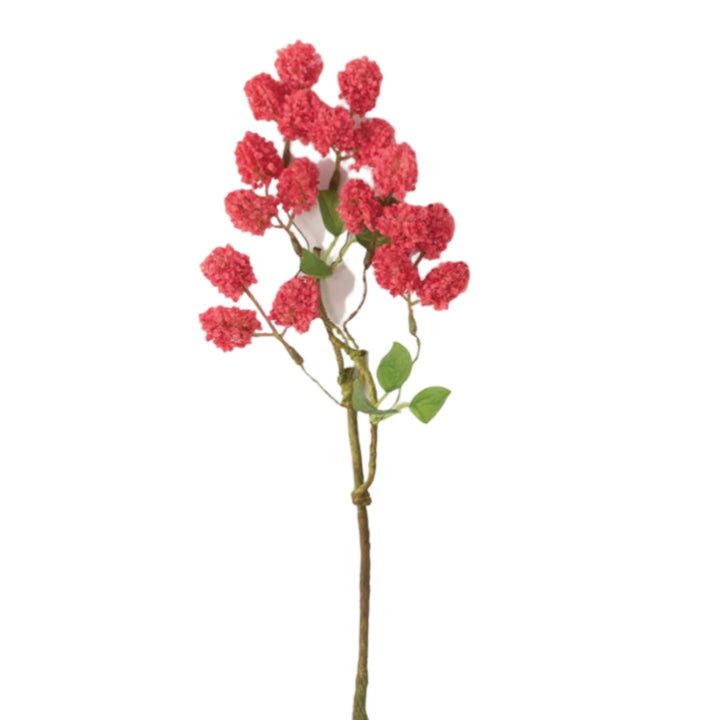 Mini ball flower pick - Greenery MarketDARK PINK GA1399