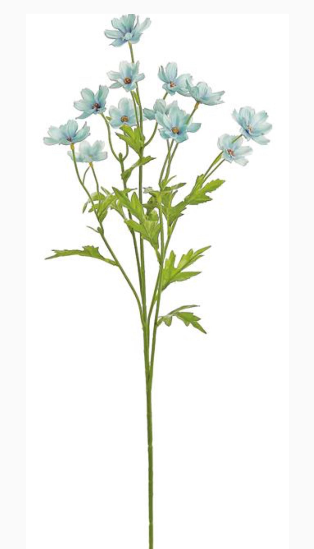 Mini Cosmos spray, aqua filler flowers - Greenery Marketartificial flowers4747-aqb