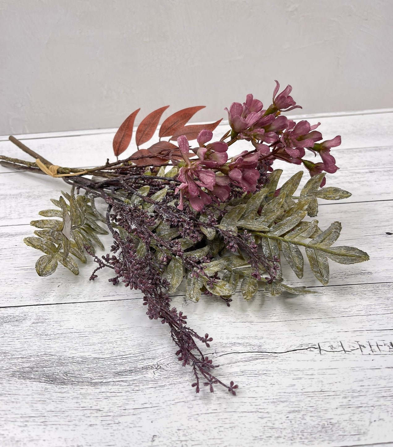 Mini flower fern bundle - vintage purple - Greenery MarketArtificial Flora26303