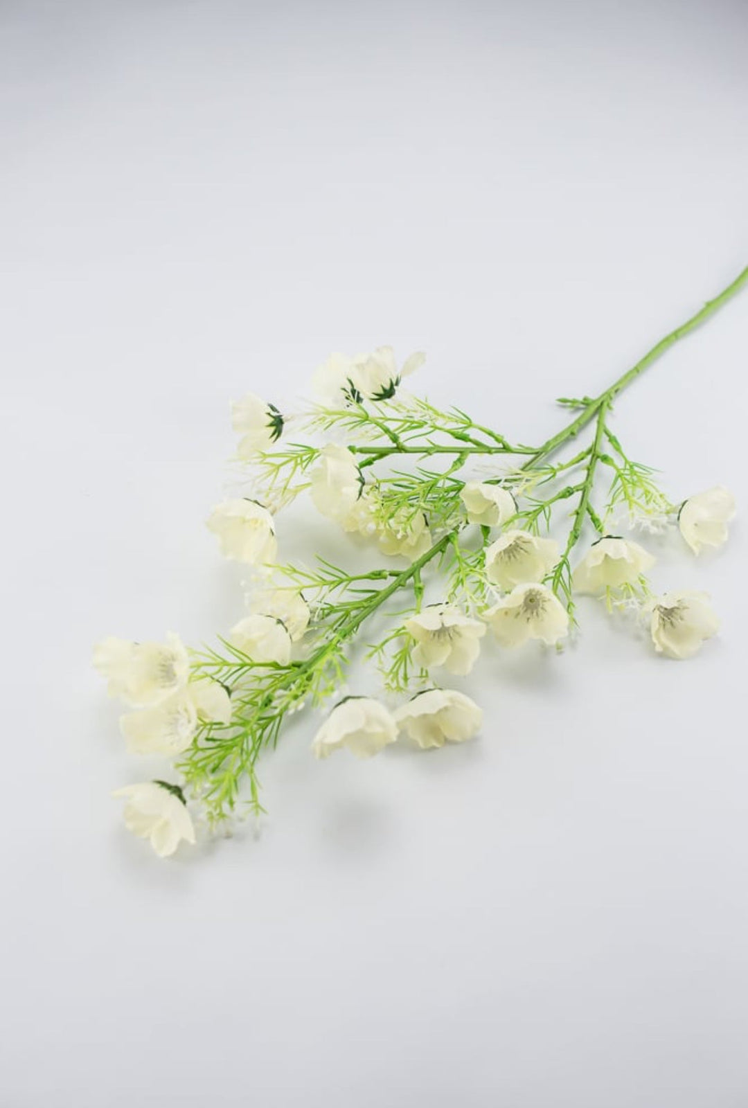 Mini, ivory, poppy spray - Greenery Market84235-CR