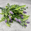 Mini lavender flower and Greenery bush - Greenery Marketgreenery97224