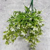 Mini white flower Greenery bush - Greenery Marketgreenery15165
