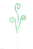 Mint Green Gingham plaid curly spray - Greenery MarketPicks63110GN
