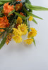 Mixed daisies bush - yellow orange - Greenery MarketArtificial Flora83399-ORYEL