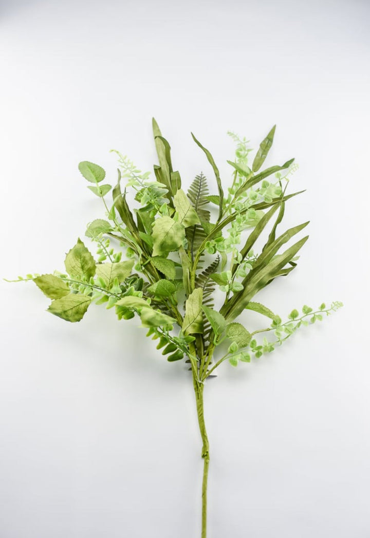 Mixed fern and leaves spray - Greenery MarketArtificial Flora61639