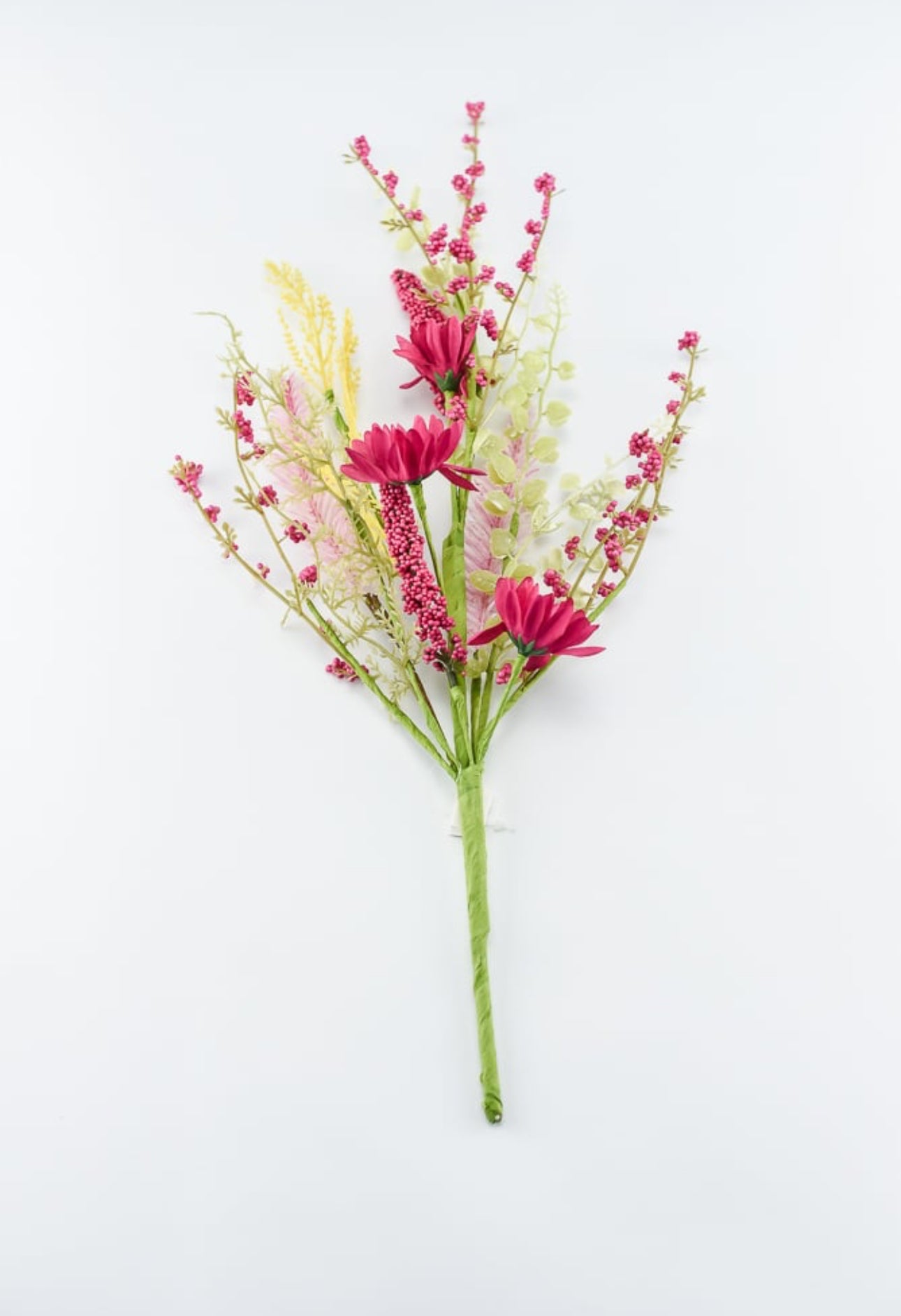 Mixed flower pick - bright pink - Greenery MarketArtificial Flora40001-BG