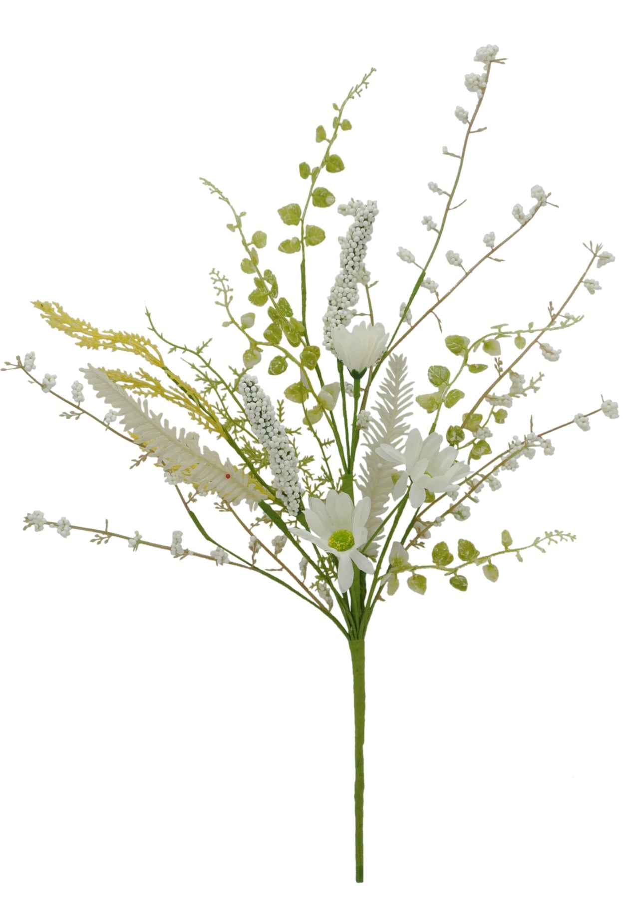 Mixed flower pick - cream - Greenery MarketArtificial Flora40001-CR