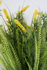 Mixed greenery and cattail bush yellow - Greenery Marketartificial flowers83366-YEL